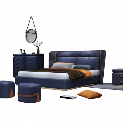 Luxury bedroom bed upholstery design luxury double beds hotel furniture