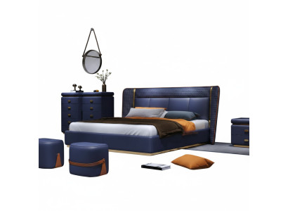 Luxury bedroom bed upholstery design luxury double beds hotel furniture