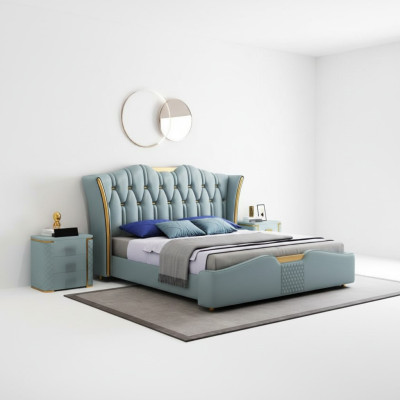 Bed, beds, double, hotel, luxury, stainless steel, modern, designer, bedroom