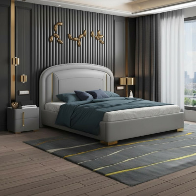 Double bed, bed, wood design, luxury furniture, upholstered bed, designer bed, beds