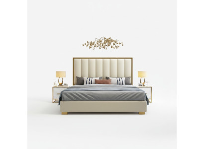 Bed Pillow Design Luxury Double Hotel Beds 180x200cm Bedroom