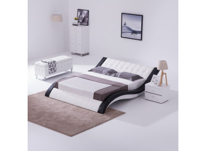 Bed upholstered bed modern double bedroom marriage bed beds