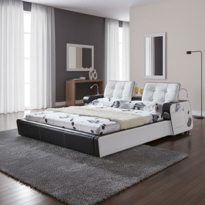 Multifunctional Bed Double Beds Modern Bed Frame Beds 180x200cm