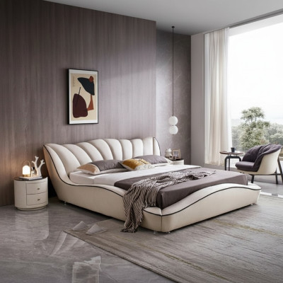Modern design bed double luxury modern hotel beds sleep room