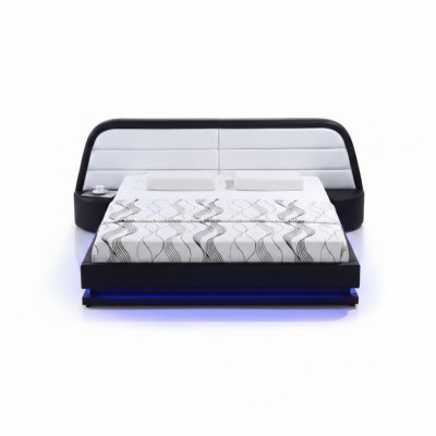 Luxury bedroom bed upholstery design luxury double modern beds