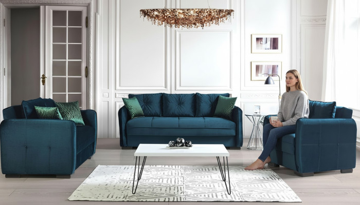 Sleeper sofa set upholstery sofa set couch 3+2+1 seat couches sofas