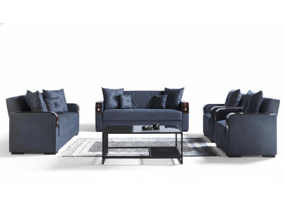 Luxury Sofa Set Complete Couch Sofa Modern Set Living Room Relax 3+2+1+1