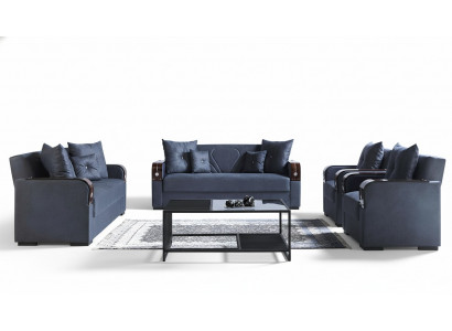 Luxury Sofa Set Complete Couch Sofa Modern Set Living Room Relax 3+2+1+1