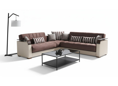 Sectional sofa living area beige L-shaped sofa living room sectional sofas luxury 315 x 245