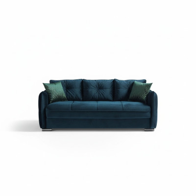Living room sofa 3-seater design style furniture relax sofa 3-seater modern sofas blue new