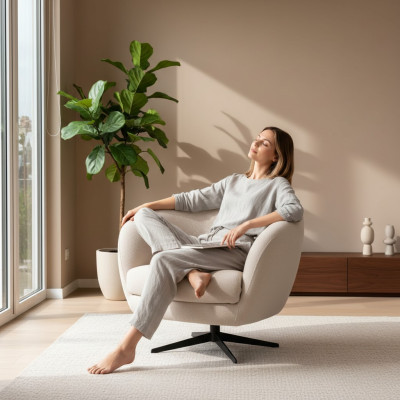 Design Seating Luxury Armchair Relax Textile Armchair Recliner New Modern Recliner