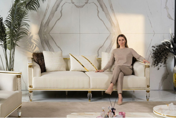 3-seater sofa, design sofas, upholstered couches, relaxation seating furniture, modern relax
