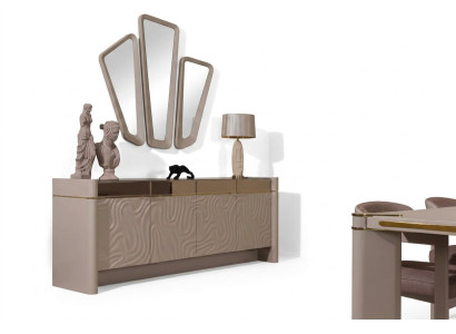 Sideboard Buffet Luxury Set Dresser Wood Dressers Modern 225cm