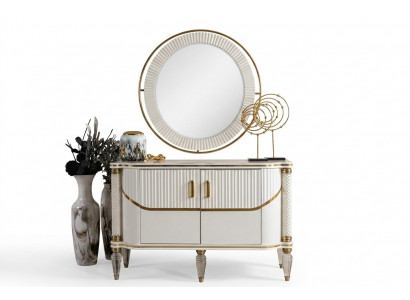 Dresser Mirror Wood Furniture Sideboard Dresser Cabinet Luxury Furniture Wood New