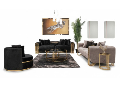 Sofa set 3+3+1 seater armchair suite modern relax single-seater furniture couches