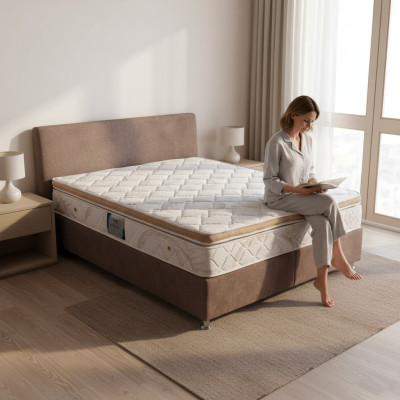 High-Quality 25cm King Size Mattress Extremely Thick 200x200cm