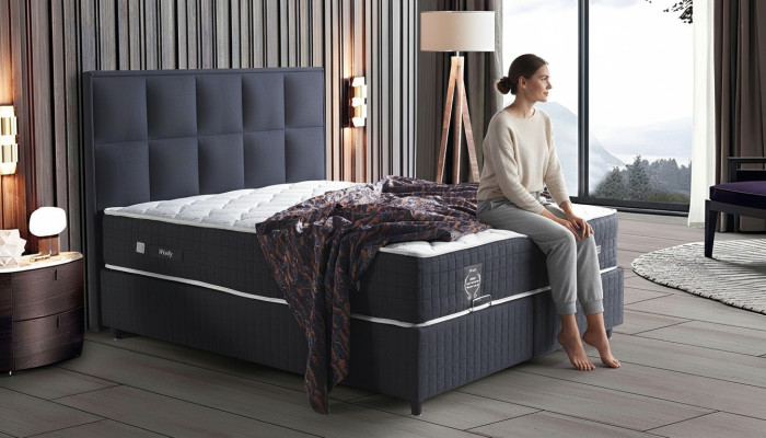 Designer double bed wood designer beds furniture bedroom bed box spring