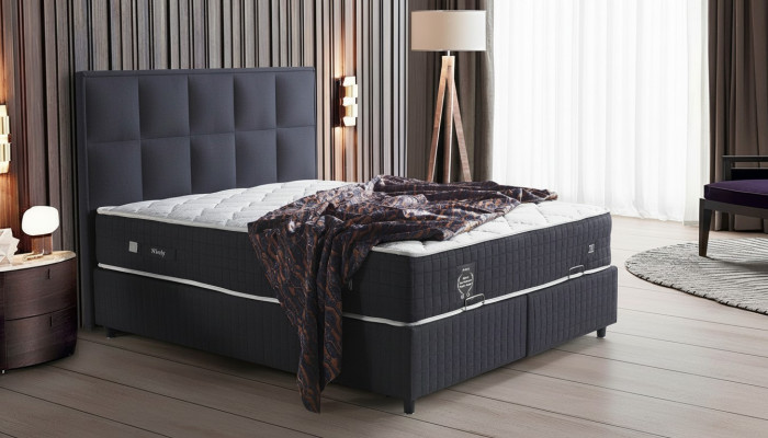Designer double bed wood designer beds furniture bedroom bed box spring