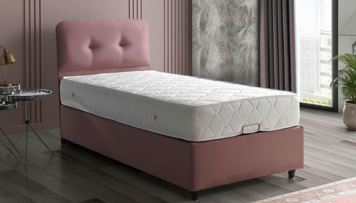 Bed Design Beds Luxury Upholstered Bedroom Furniture New Modern Pink 90x190