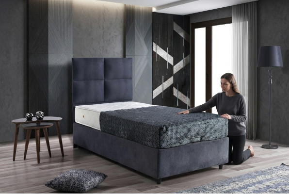 Bed Design Beds Luxury Fabric Upholstered Bedroom Furniture 90x190 Modern