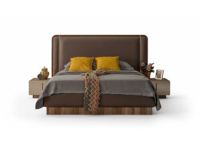 Modern bedroom set bed + 2x nightstands design furniture new 3 pieces.