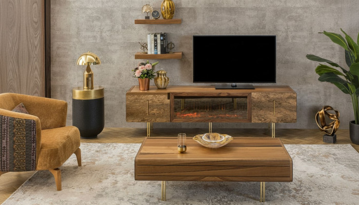 Wall unit designer living room furniture wall cabinet new wall shelf new
