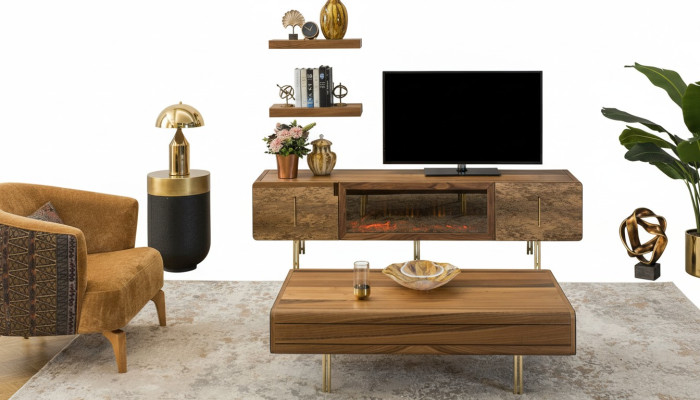 Wall unit designer living room furniture wall cabinet new wall shelf new