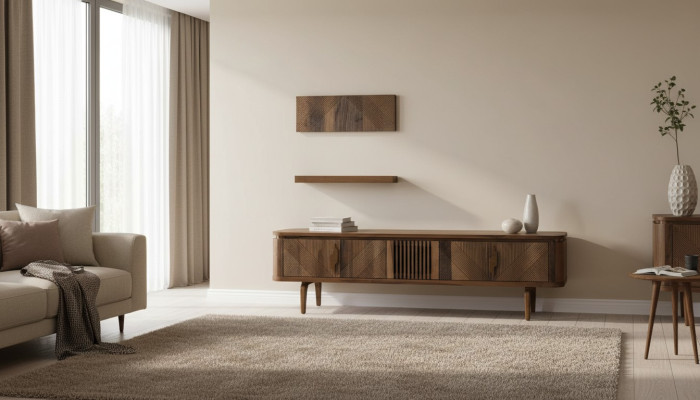 Luxury Living Room Wall Unit Sideboard RTV Shelf Walls Cabinet New Furniture