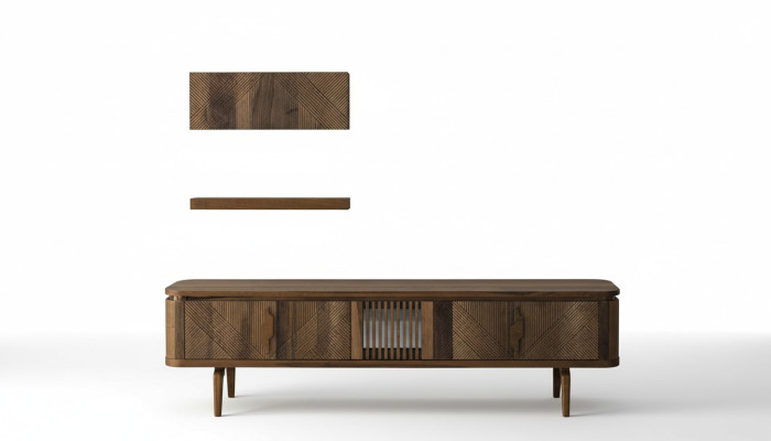 Luxury Living Room Wall Unit Sideboard RTV Shelf Walls Cabinet New Furniture
