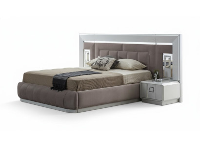 Bedroom Set Luxury Complete Bed 2x Nightstand Modern Furniture 3 Pieces New
