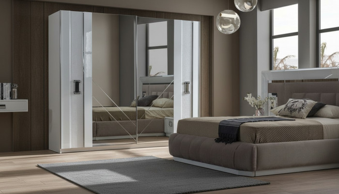 Designer bedroom wardrobe luxury modern cabinet new furniture