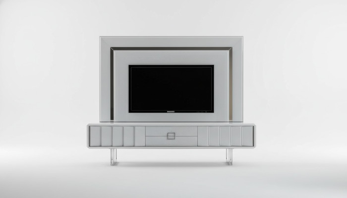 Luxury Wall Unit Living Room TV Frame RTV Walls Cabinet Modern