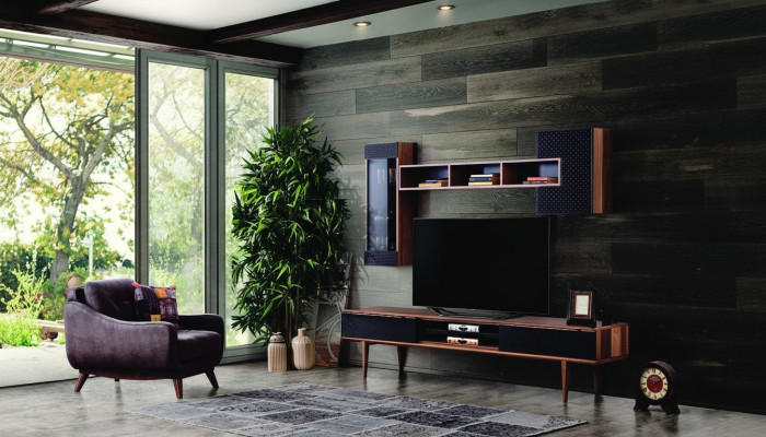 Luxury living room wall unit rtv lowboard tv stand living room furniture wall cabinets