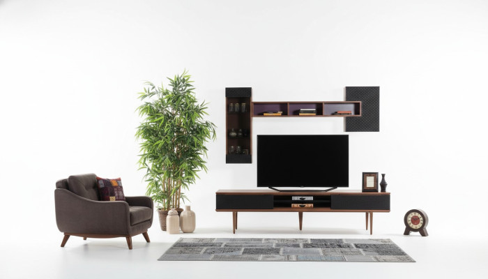 Luxury living room wall unit rtv lowboard tv stand living room furniture wall cabinets
