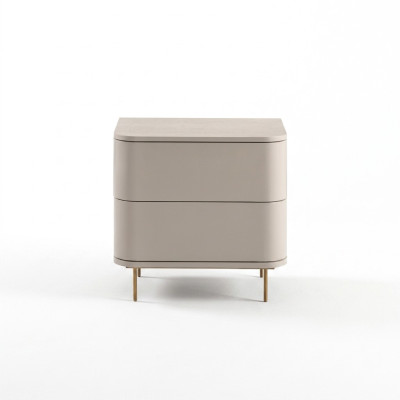 Elegant bedroom style nightstand cabinet bedside table side table