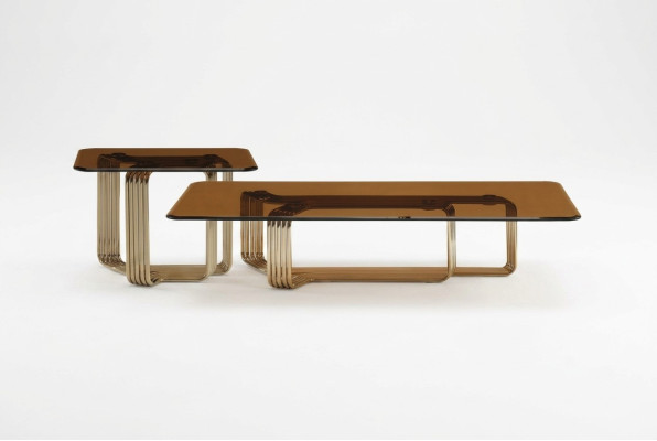 Coffee table side table coffee table sofa table black table metal living room