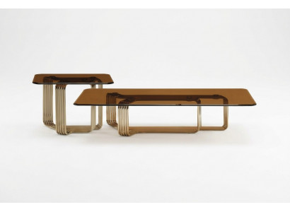 Coffee table side table coffee table sofa table black table metal living room