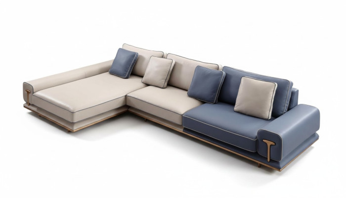 Corner sofa L-shape corner suite large sofa upholstered sofa fabric sofa new living room