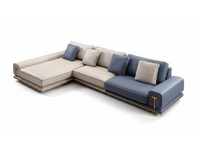 Corner sofa L-shape corner suite large sofa upholstered sofa fabric sofa new living room