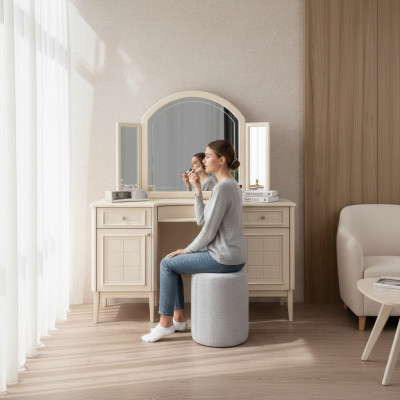 Dressing table console mirror bedroom furniture design modern