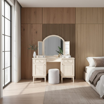 Dressing table console mirror bedroom furniture design modern