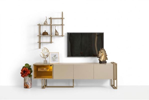 TV lowboard cabinet sideboard chest of drawers side cabinet with shelf
