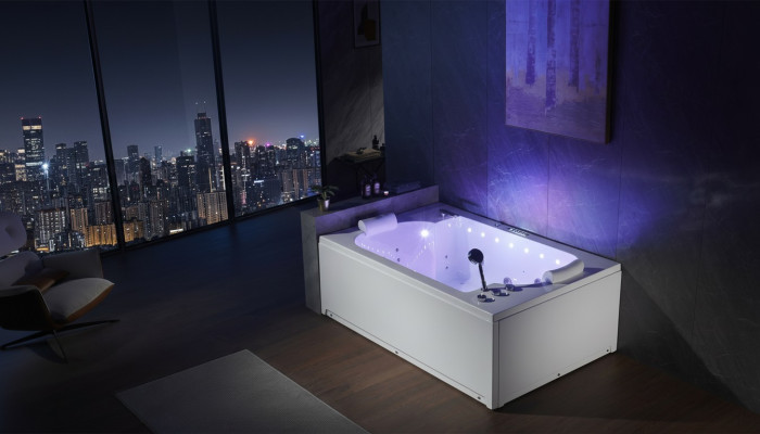 Whirlpool Bathtub Tub Bathroom Bathtubs Massage Bubbling