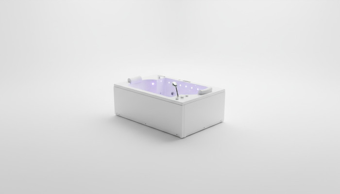 Whirlpool Bathtub Tub Bathroom Bathtubs Massage Bubbling