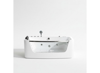 Luxury whirlpool bathtub 150x80cm glass front tub bathtubs luxury tubs