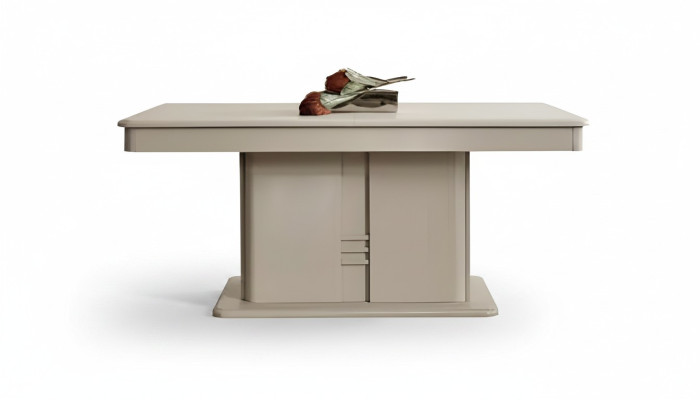 Modern dining table with luxurious design made of new wood
