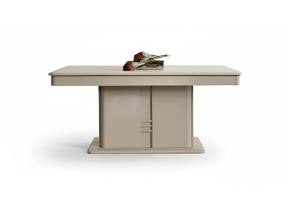 Modern dining table with luxurious design made of new wood