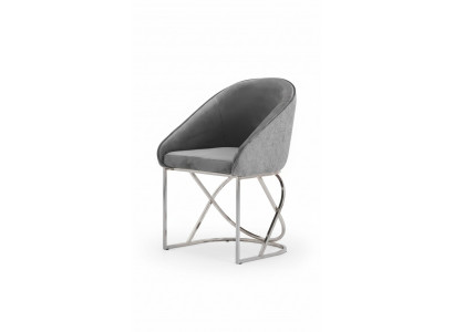 Dining groups dining chairs luxury 6x chairs textile color gray modern furniture new