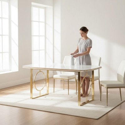 Modern S dining room wooden table design new dining table extendable tables wood