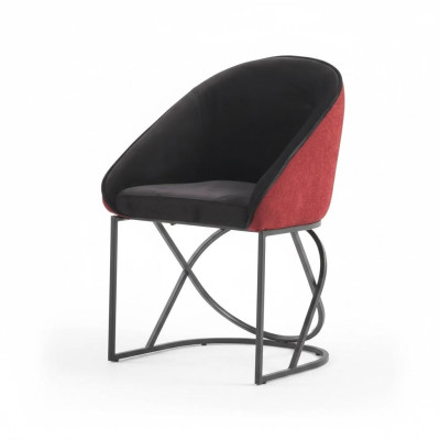 Luxury designer green dining chair 6x chairs single-seater modern dining room